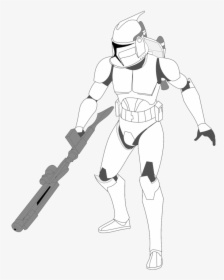 Clone Drawings Star Troopers Wars, HD Png Download, Free Download