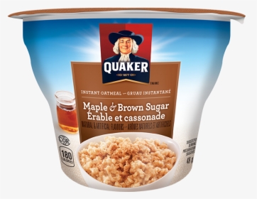 Quaker® Maple & Brown Sugar Instant Oatmeal Cup, HD Png Download, Free Download