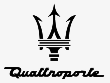 Sticker Maserati Quattroporte Logo, HD Png Download - kindpng