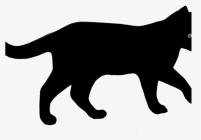 Black Cat Clipart Cat Silhouette, HD Png Download, Free Download
