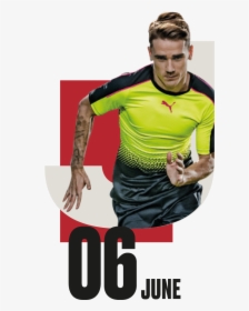 Griezmann “player Of The Euro” Like Puma, He Is Fast,, HD Png Download, Free Download