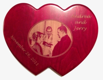 Andee And Jerry"s Double Heart Plaque, HD Png Download, Free Download