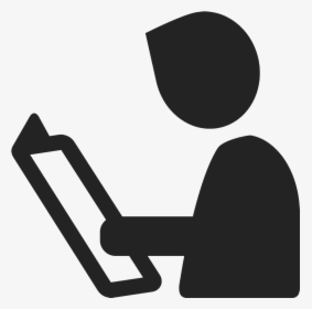 Reading Silhouette Png, Transparent Png, Free Download