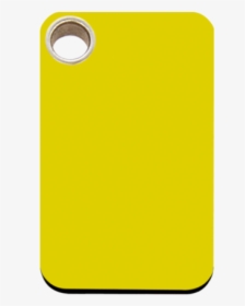 Yellow Rectangle Plastic Pet Tag, HD Png Download, Free Download