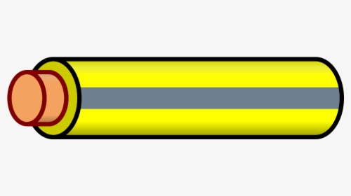File Wire Yellow Stripe, HD Png Download, Free Download