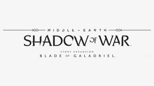 Shadow Of War Png, Transparent Png, Free Download