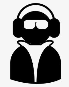 Cool Dude With Shades Earphones And Jacket, HD Png Download, Free Download