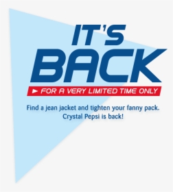 Crystal Pepsi Logo , Png Download, Transparent Png, Free Download