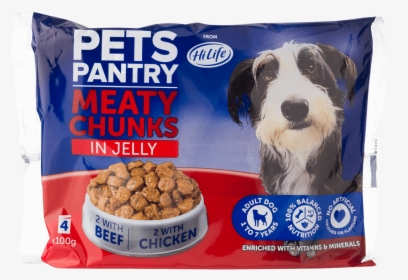 Pets Pantry From Hilife Meaty Chunks In Jelly 4 X 100g, HD Png Download, Free Download