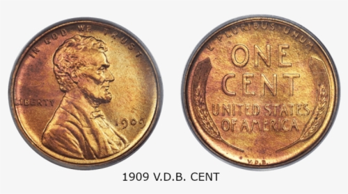 1909 Vdb Cent, HD Png Download, Free Download