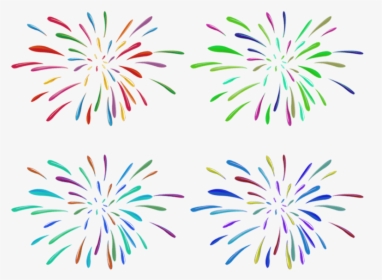 Clip Art Fireworks Cartoon, HD Png Download, Free Download