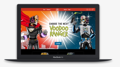 Laptop Mock Up Vote Now, HD Png Download, Free Download
