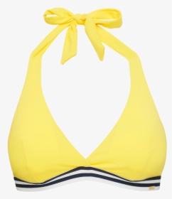 Triangle Bikini Bra Yellow, HD Png Download, Free Download