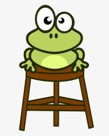 Frog On Stool, HD Png Download, Free Download