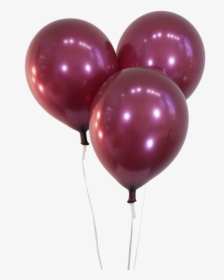 Metallic Burgundy Balloons, HD Png Download, Free Download