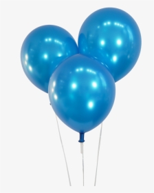 Metallic Blue Balloons, HD Png Download, Free Download