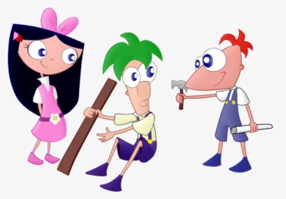 Baby Phineas Ferb And Isabella, HD Png Download, Free Download