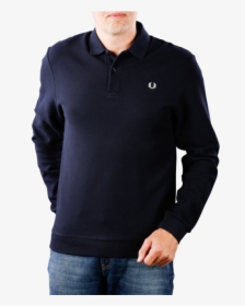Fred Perry Honeycomb Texture Polo Navy, HD Png Download, Free Download