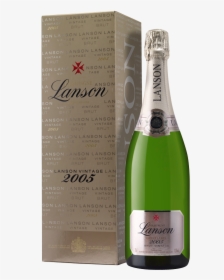 Champagne Lanson Vintage Gold Label 2005"  Title="champagne, HD Png Download, Free Download