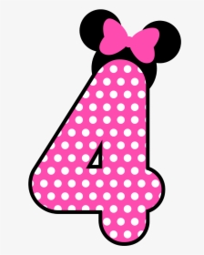 Pink Number G Minnie Mickey Mouse, HD Png Download, Free Download