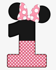 Minnie Mouse Clipart Number, HD Png Download, Free Download