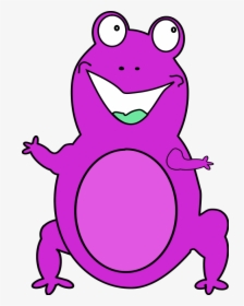 Frog Smiling Cartoon Funny Comic, HD Png Download, Free Download