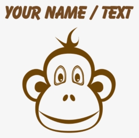 Custom Brown Monkey Face Mousepad, HD Png Download, Free Download