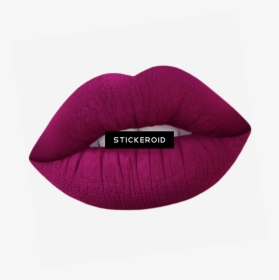 Berry Red Lipstick On Lips, HD Png Download, Free Download