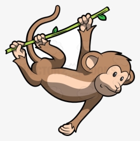 Monkey Swinging Clipart Free Best Transparent Png, Png Download, Free Download