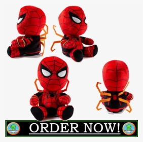 Spider Man Phunny Plush By Kidrobot, HD Png Download, Free Download
