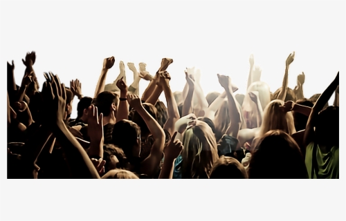 #crowd #audience #people #concert #group #grouppeople, HD Png Download, Free Download