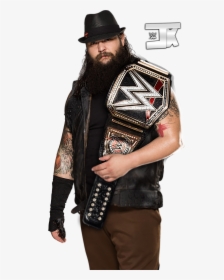 Bray Wyatt With Wwe World Heavyweight Champion By Kenteditions, HD Png Download, Free Download