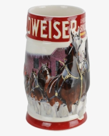 Transparent Budweiser Can Png - 2018 Budweiser Holiday Stein, Png Download, Free Download