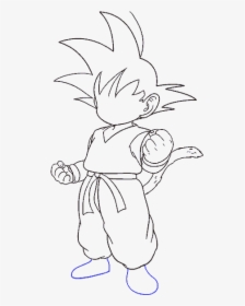 How To Draw Goku - Goku Black Drawing Easy, HD Png Download, Free Download