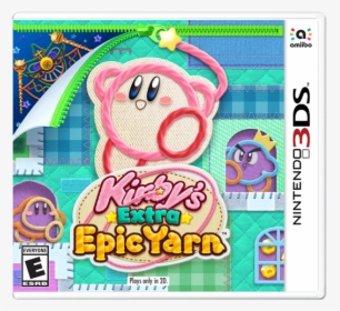 Kirby Extra Epic Yarn 3ds, HD Png Download, Free Download