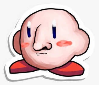 Kirby Nose , Png Download - Does Kirby Have A Nose, Transparent Png, Free Download
