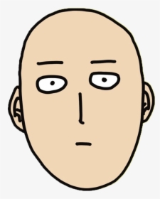 One Punch Man By - One Punch Man Face Transparent, HD Png Download, Free Download