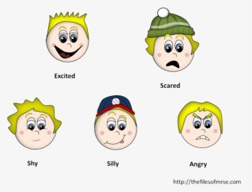 Different Emotions Clip Art, HD Png Download, Free Download
