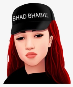 Bhadbhabie Woman Daniellebregoli - Bhad Bhabie Emojis, HD Png Download, Free Download