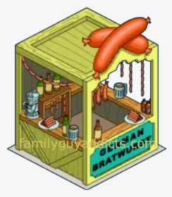 German Bratwurst Stand - Polish Sausage Family Guy, HD Png Download, Free Download