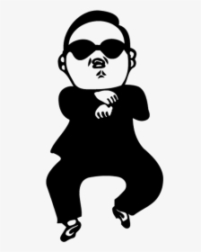 Gangnam Style Gangnam District Youtube Song Clip Art - Gangnam Style Psy Logo, HD Png Download, Free Download