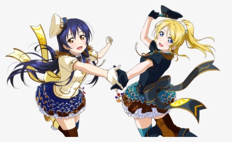 Transparent Umi Sonoda Png - Love Live Eli And Umi, Png Download, Free Download