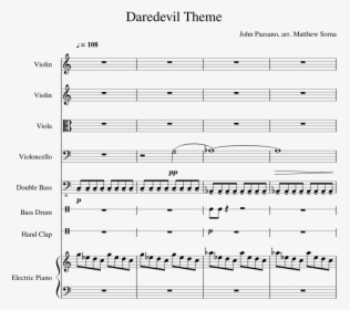 Daredevil Theme Song Violin, HD Png Download, Free Download