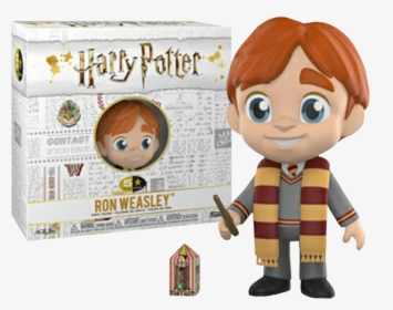 Ron Weasley With Scarf 5 Star 4” Vinyl Figure By Funko - Funko Harry Potter 5 Star Figures, HD Png Download, Free Download