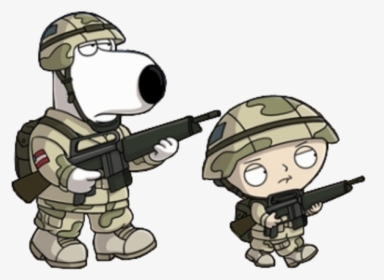 Brian And Stewie War, HD Png Download, Free Download