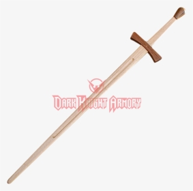 Clip Art Japanese Wooden Sword - Two Handed Wooden Sword, HD Png Download, Free Download