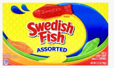 Swedish Fish Assorted 99g Front - Snack, HD Png Download, Free Download