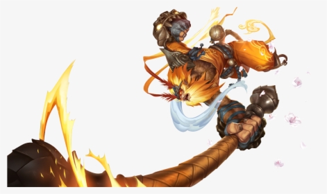 Transparent Wukong Png - Lol Wukong Skin, Png Download, Free Download