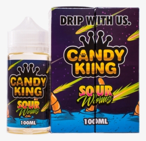 Candy King Sour Worms Vape Juice, HD Png Download, Free Download
