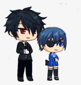 gacha #gachalife #gachaedit #gachaeditz #gachasedits - Gangster Gacha Life  Dibujos, HD Png Download , Transparent Png Image - PNGitem